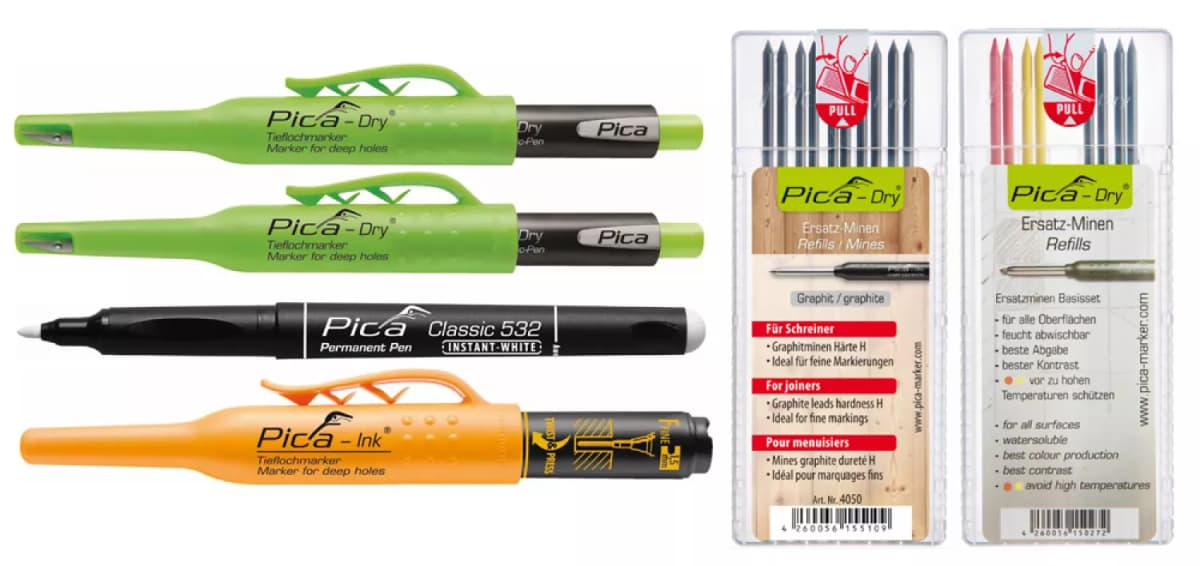 Pica 55010 Masterset Voor Meubelmakers In Etui thumbnail 2