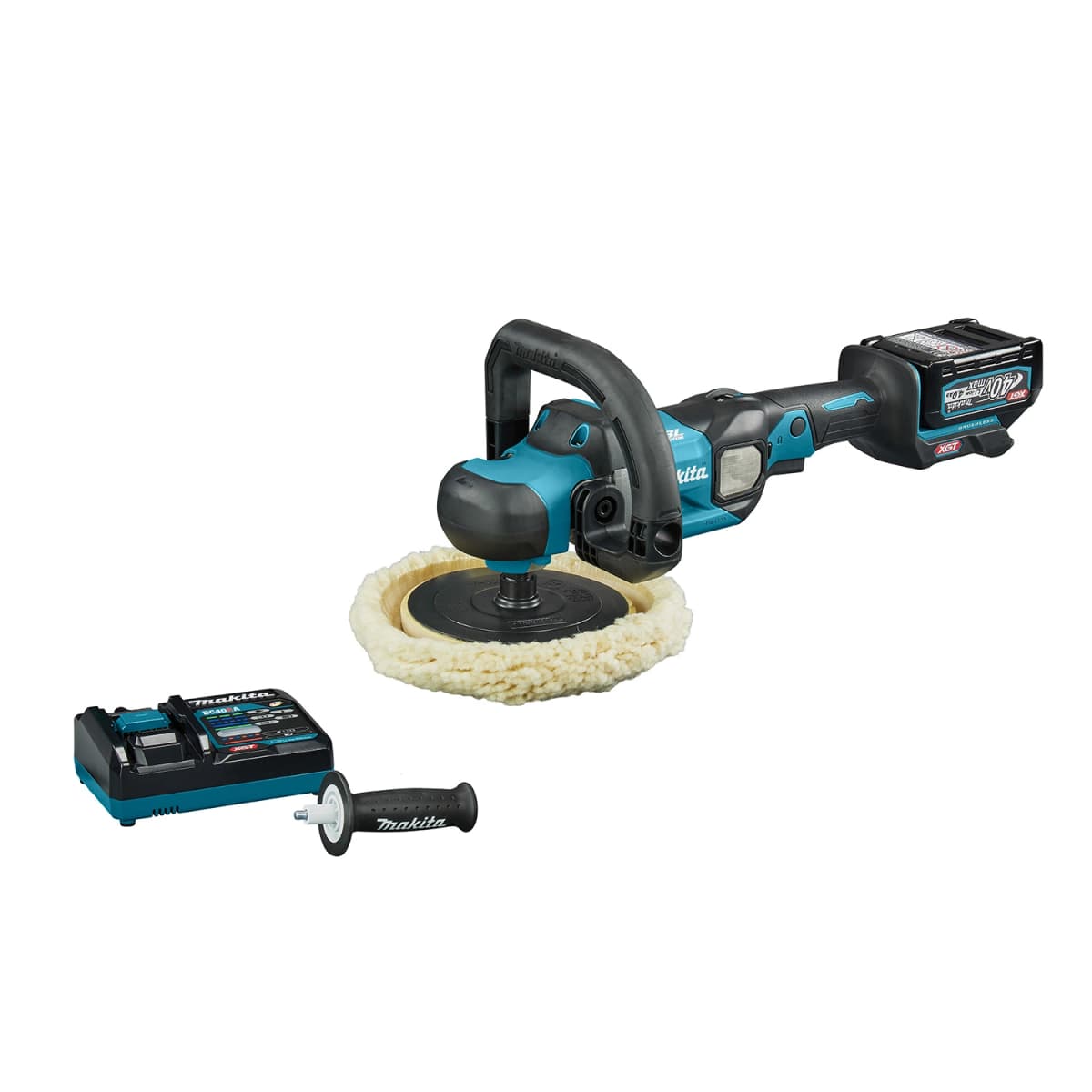 Makita PV001GM201 XGT 40V Max Li-ion Accu Rotatiepolijstmachine Set (1x 4,0 Ah)