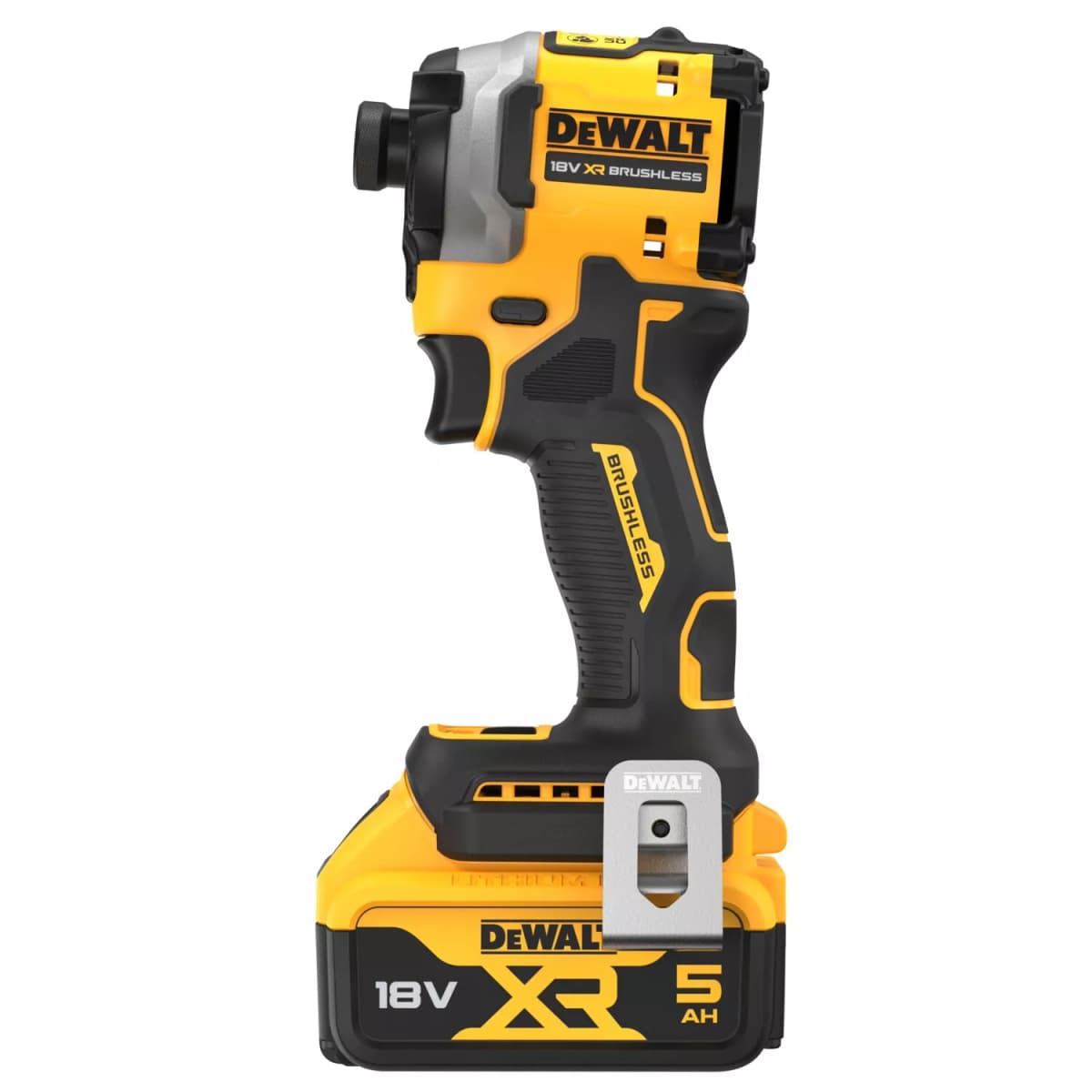 DeWALT DCF850P2T-QW 18V Li-ion XR Accu Slagschroevendraaier Set (2x 5.0Ah) In TSTAK - 1/4"- Koolborstelloos thumbnail 3
