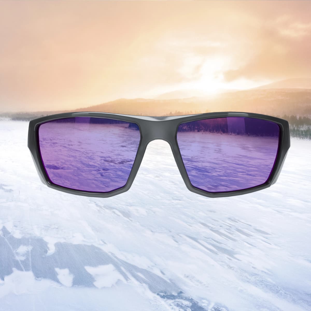 Hellberg Safety Veiligheidsbril Geminus AF+AS Blauw Gepolariseerd thumbnail 4