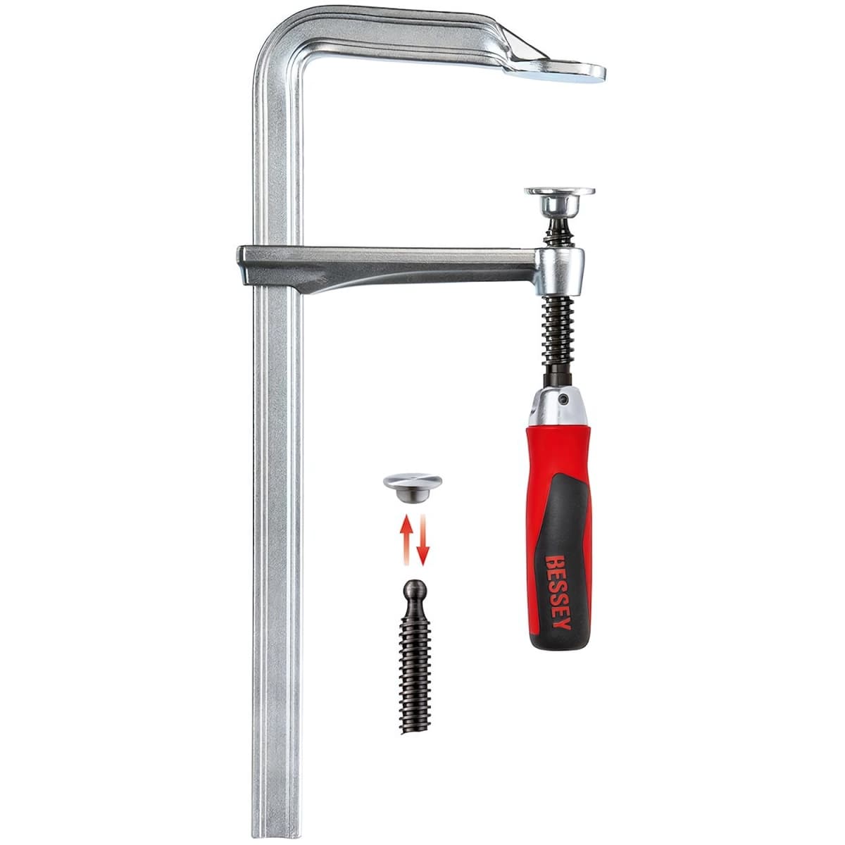 Bessey GZ40-12KG Lijmtang - Geheel Staal - 400 X 120mm - Klapgreep thumbnail 2