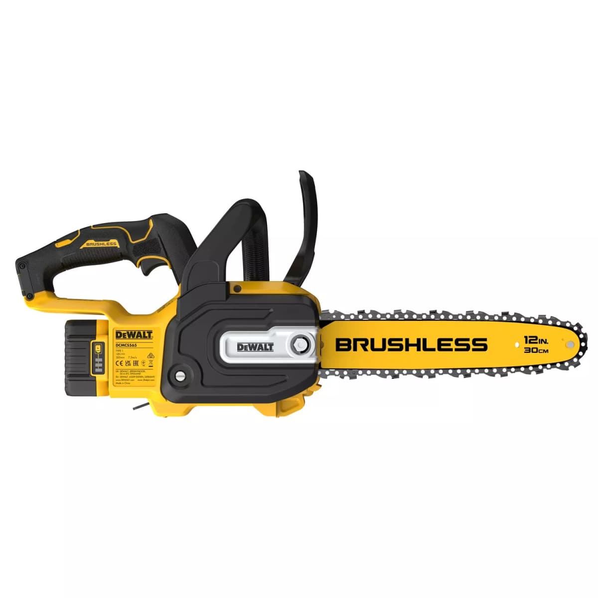 DeWALT DCMCS565P1 18V XR Li-Ion Accu Compacte Kettingzaag Set (1x 5.0Ah) - 30cm thumbnail 3