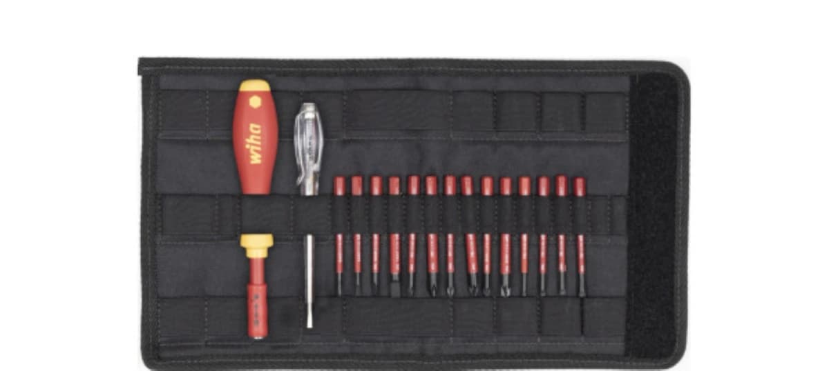 Wiha 2831 T16 VDE Schroevendraaier Starterset Met Slimbits - 16 Delig