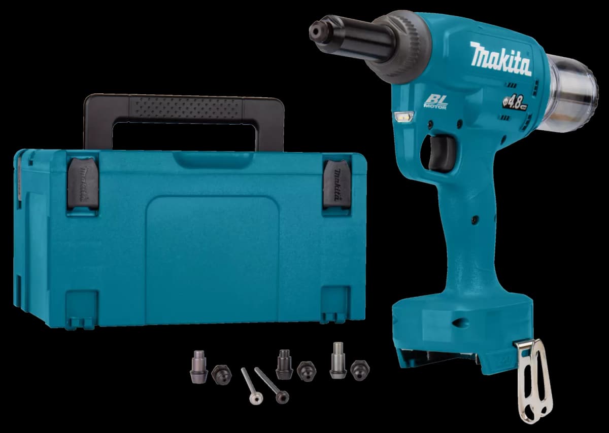 Makita DRV150ZJ 18V Li-Ion Accu Blindklinknageltang Body In Mbox - 2,4-4,8mm - Koolborstelloos