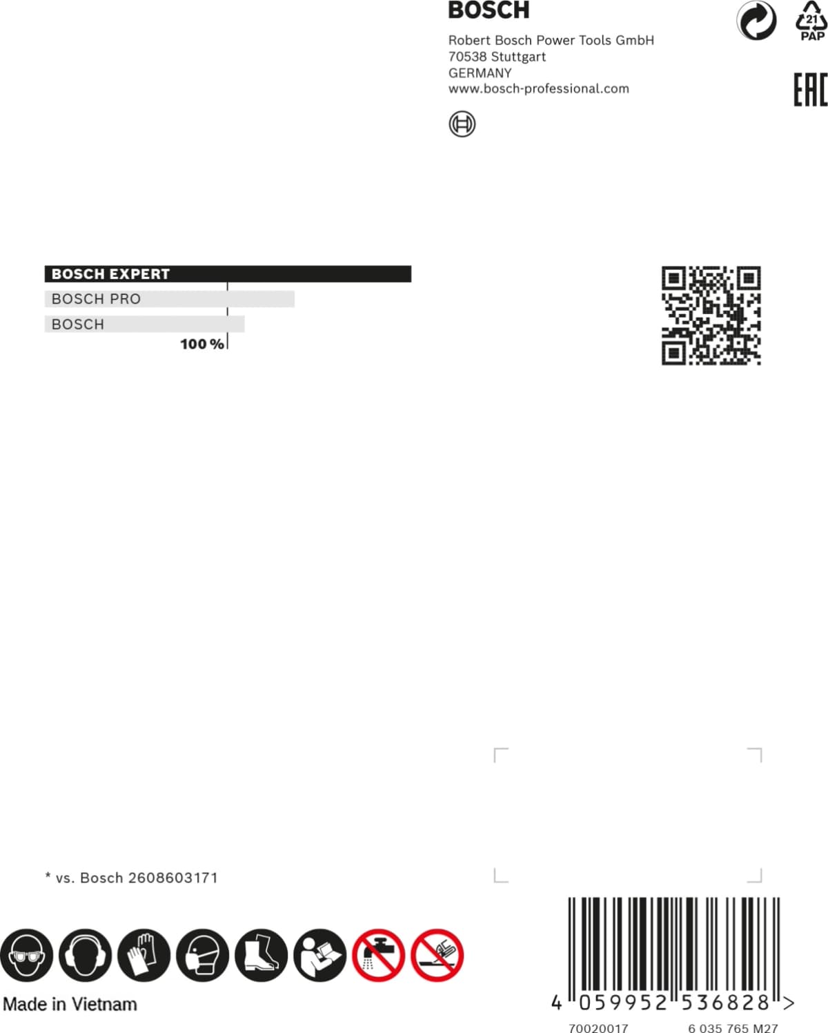 Bosch 2608900533 X-LOCK Diamantschijf Metaal - 125 X 22.23mm thumbnail 3