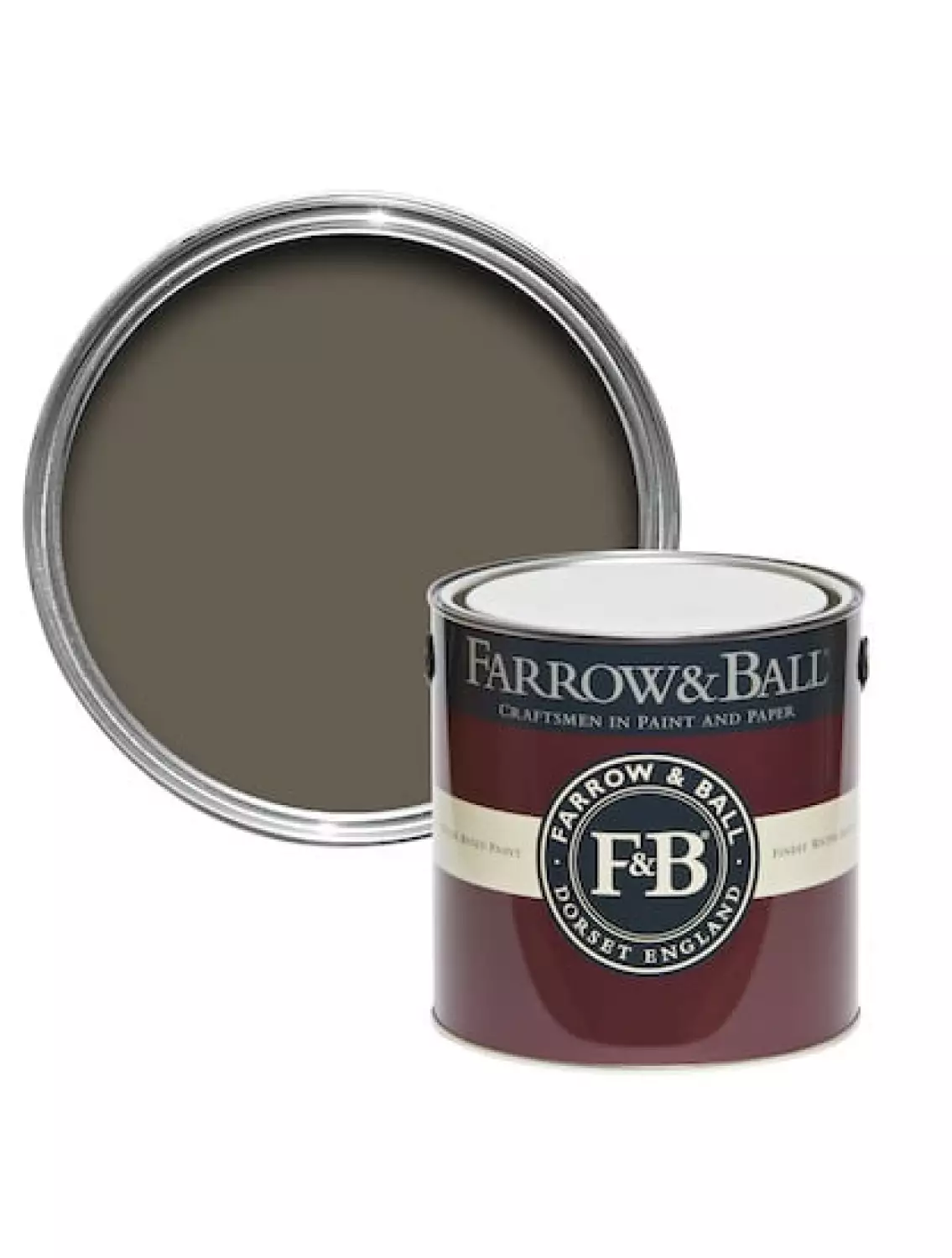 Farrow&Ball Flat Eggshell Salon Drab No.290 - 5L