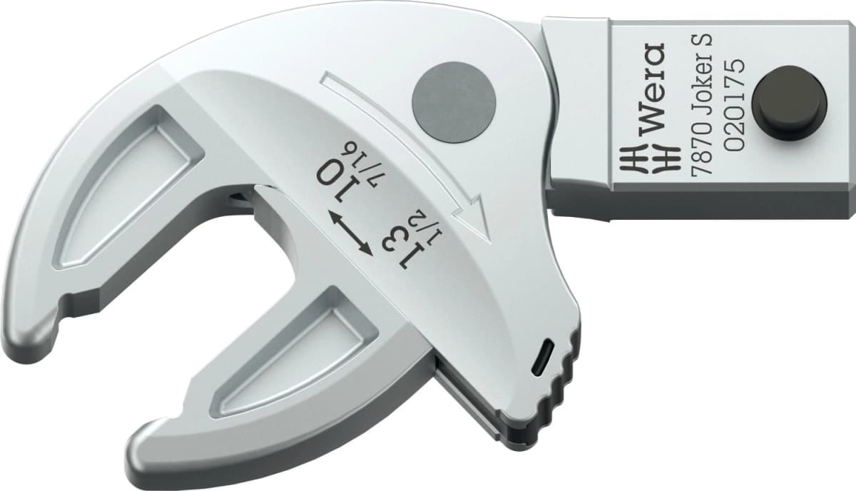 Wera 05020175001 7870 Joker S Zelfinstellende Insteek-steeksleutel Voor Sleutelmaat 10-13mm - 9x12mm