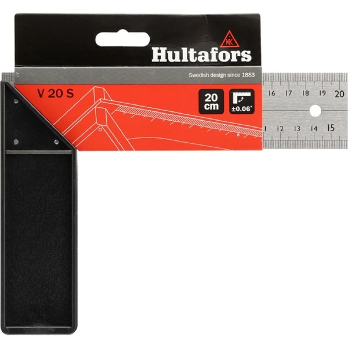 Hultafors V 20 S Winkelhaak Semi-Professional - 155 X 205mm thumbnail 2