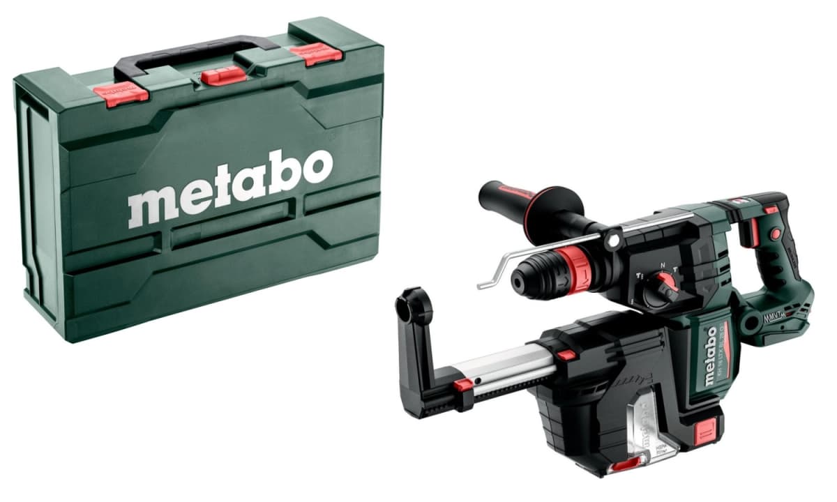 Metabo KH 18 LTX BL 28 Q Set ISA 18V Li-ion Accu Combihamer Body In MetaBOX