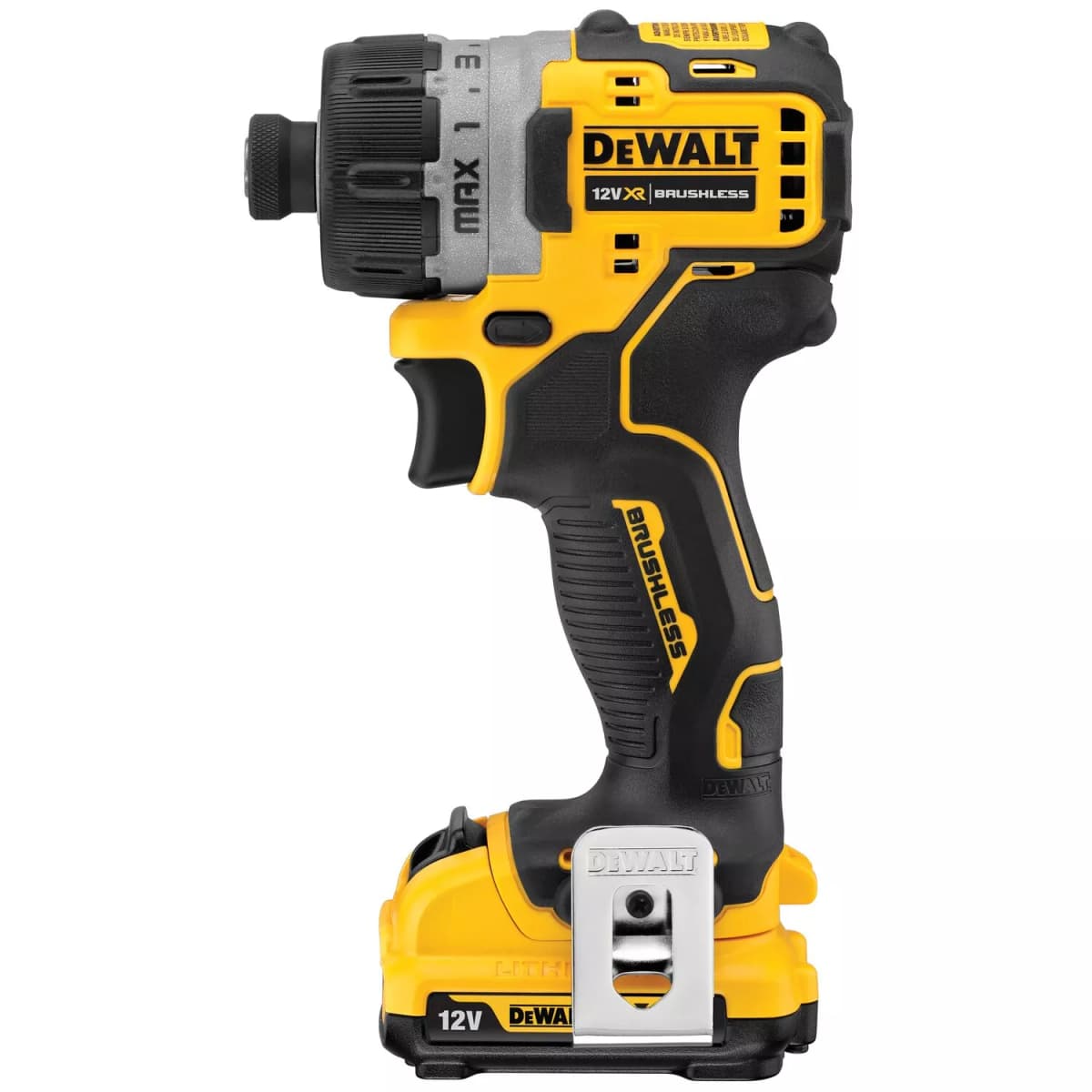 DeWALT DCF601D2-QW 12V Li-ion XR Accu Slagschroefmachine Set (2x 2.0Ah) In Koffer - 1/4" thumbnail 2