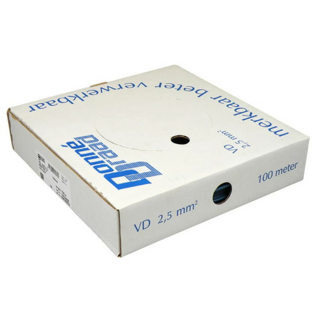 Donné Draad 17273 Installatiedraad - Blauw - 100m X 2,5mm²