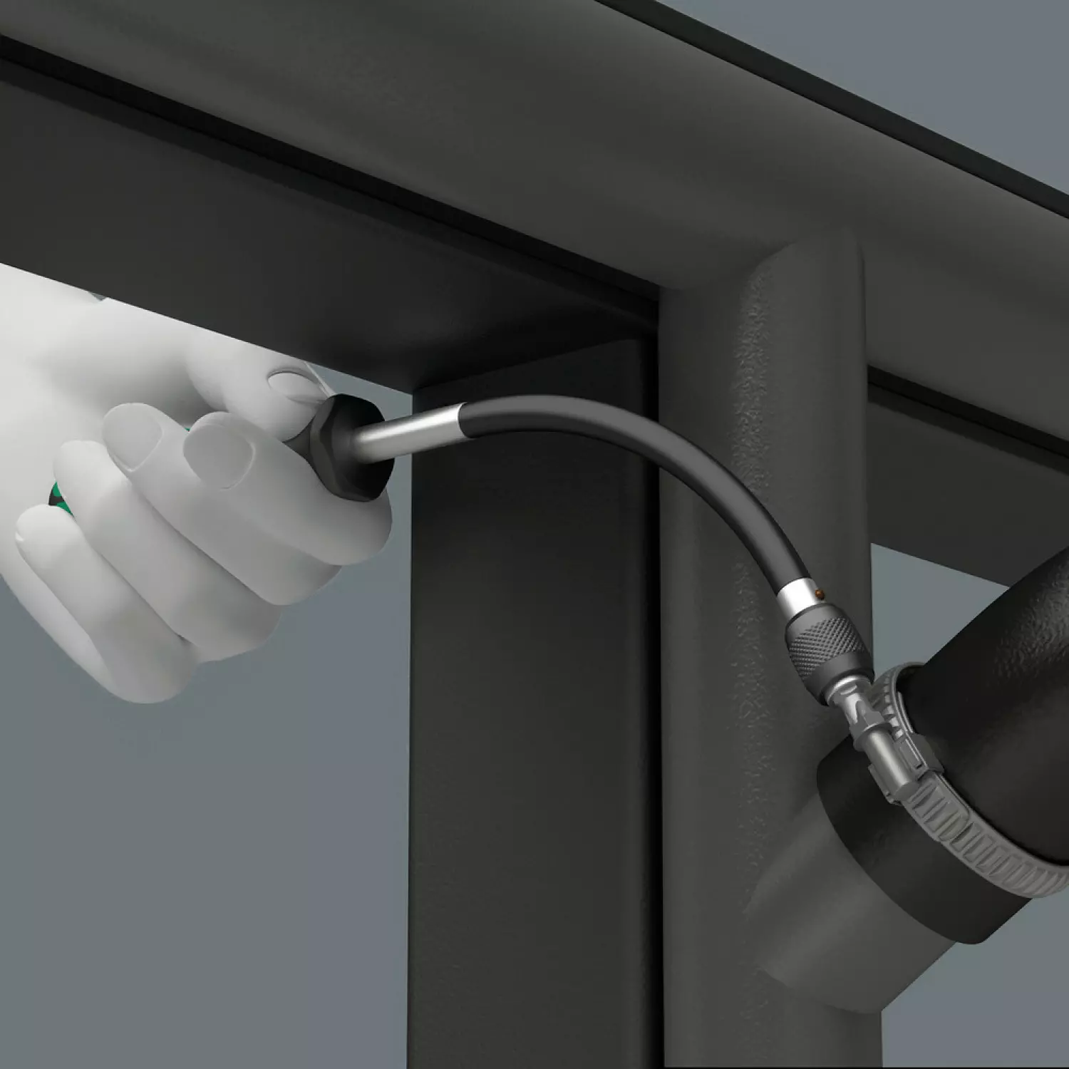 Wera 5028160001 Handbithouder Met Flexibele Kling - 1/4"X 177mm thumbnail 2