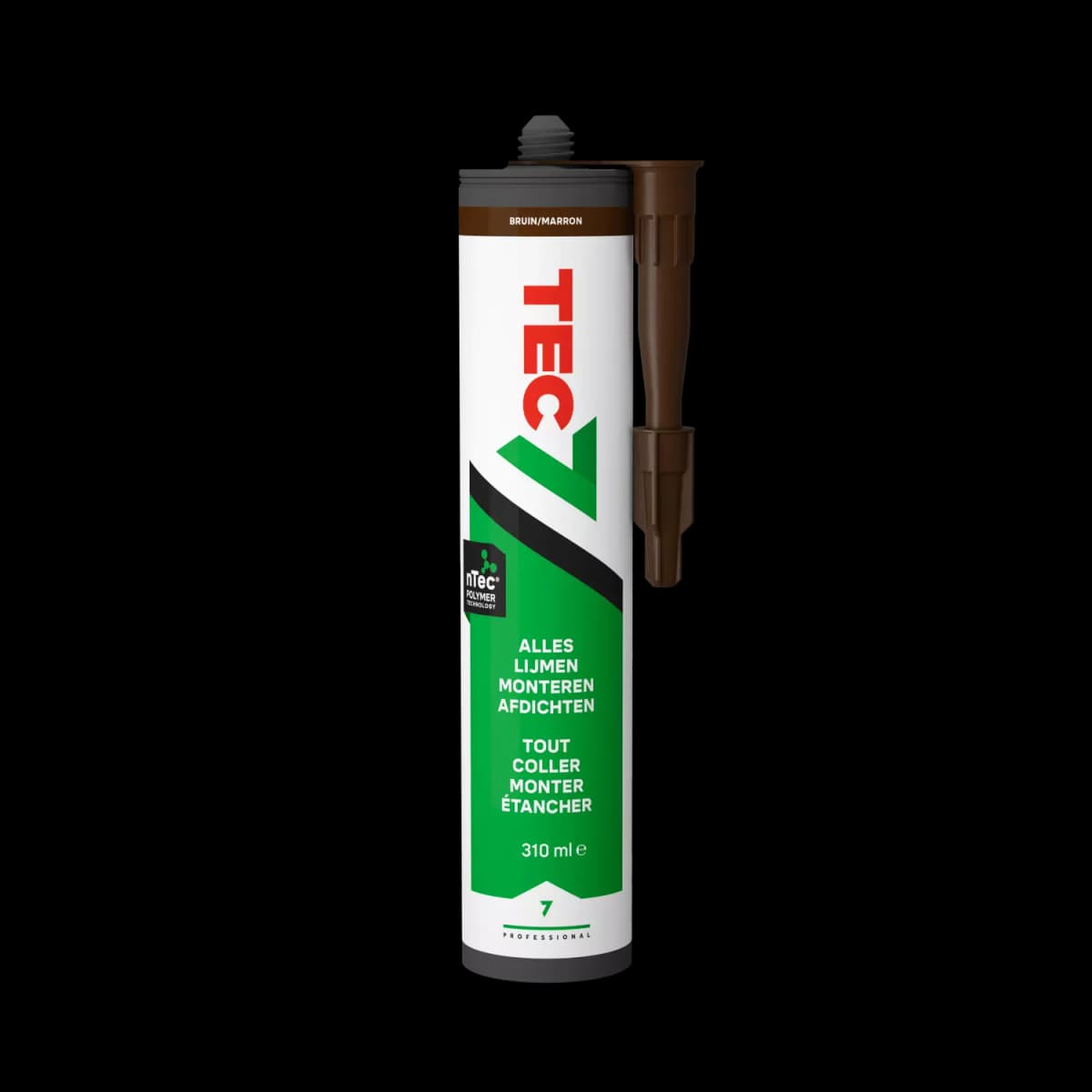TEC7 Montagekit - Bruin - Koker - 310ml