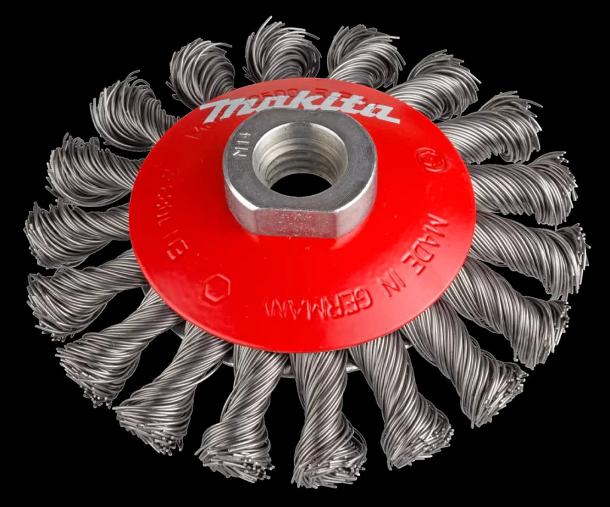 Makita P-04494 Kegelborstel Met Getordeerde Draadbundel - 100x22mm thumbnail 2