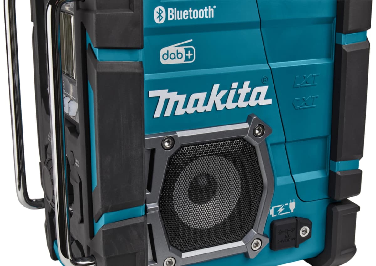 Makita DMR301 10,8-18V Li-Ion Accu Bouwradio - Bluetooth -dab+ - Werkt Op Netstroom&Accu thumbnail 4