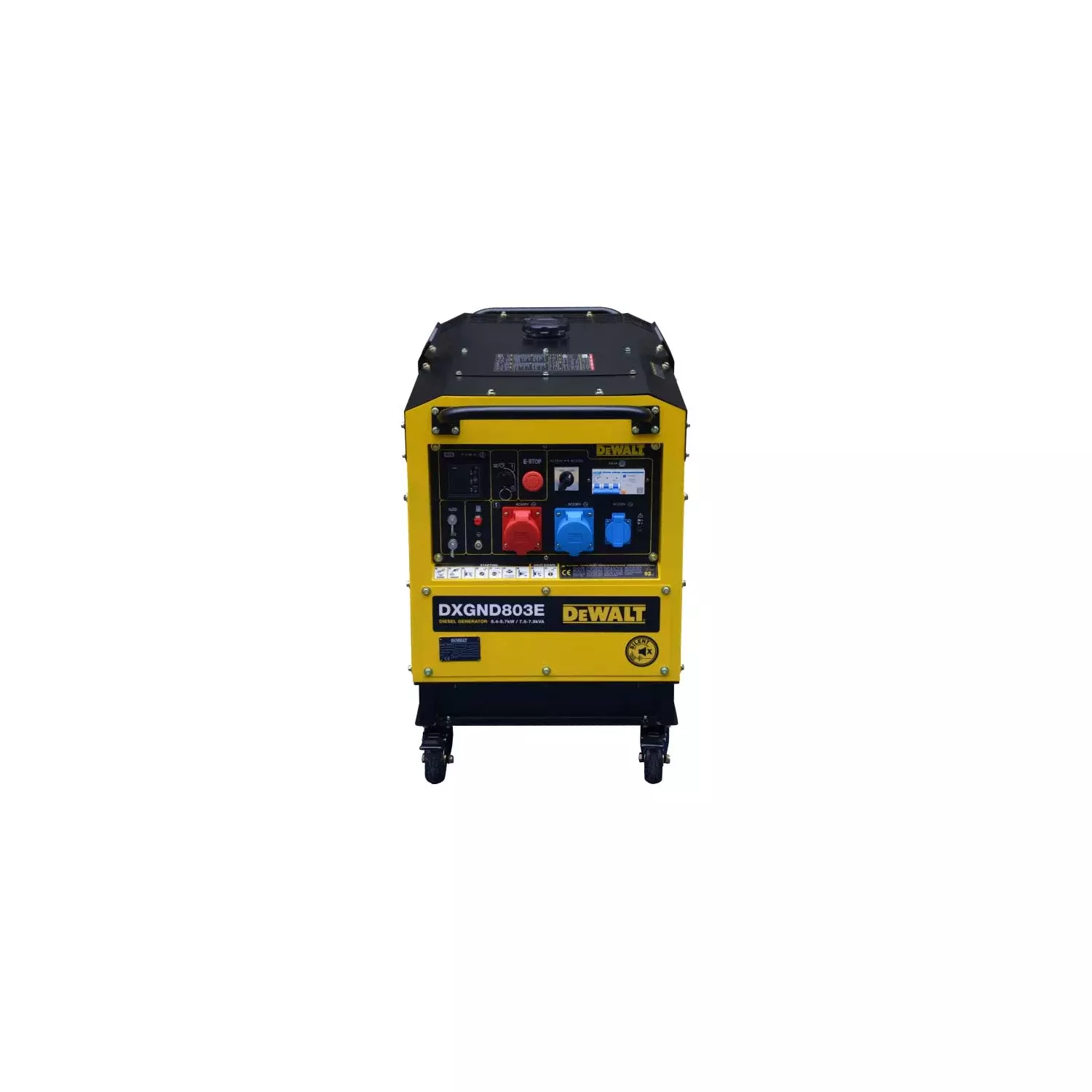 DeWALT DXGNI803E Diesel Generator - 5400W - 4 Takt thumbnail 2