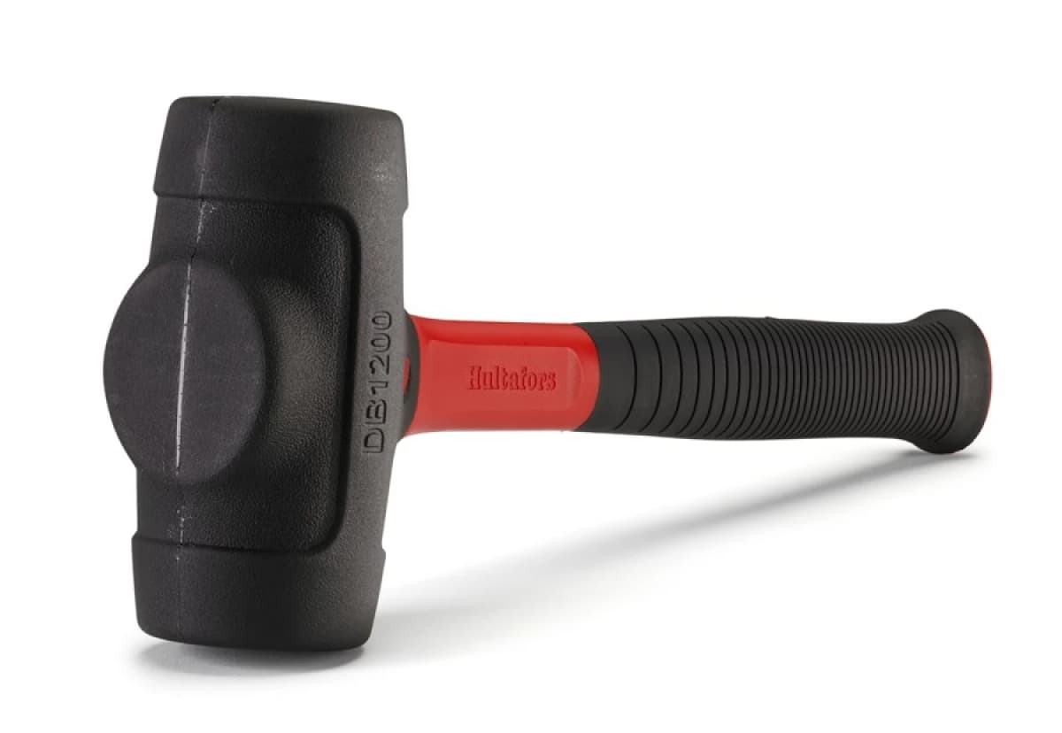 Hultafors Dead Blow DB 1200 Terugslagvrije Hamer - Rubberen Handgreep - 1160 Gram thumbnail 2
