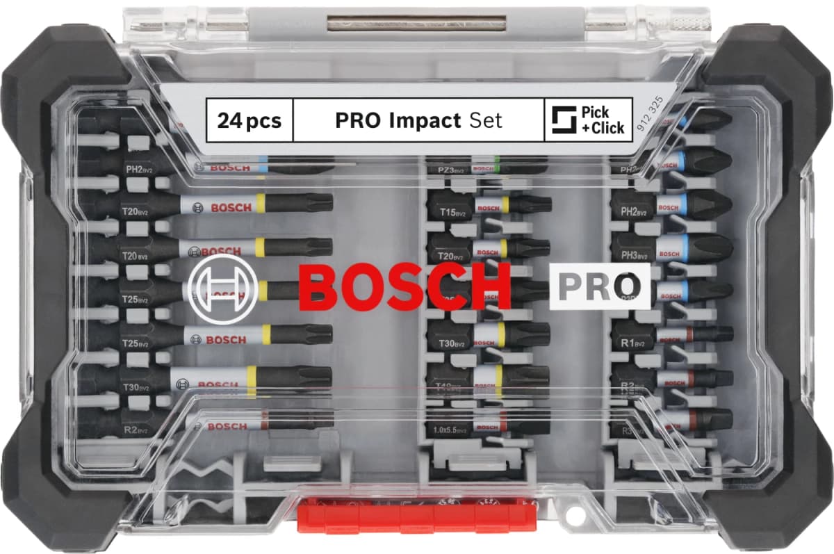 Bosch 2608521U75 24-delige PRO Impact Schroefbitset