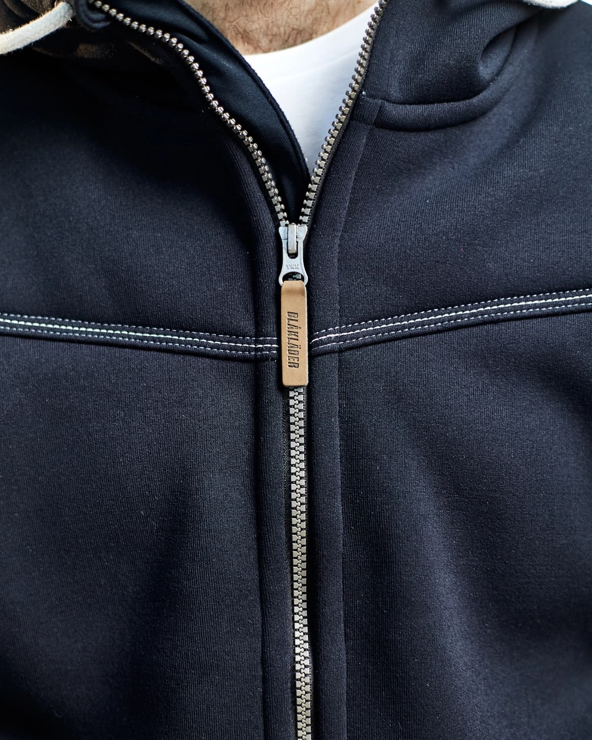 Blåkläder 4933 Hoodie Met Warme Voering - Zwart - L thumbnail 3