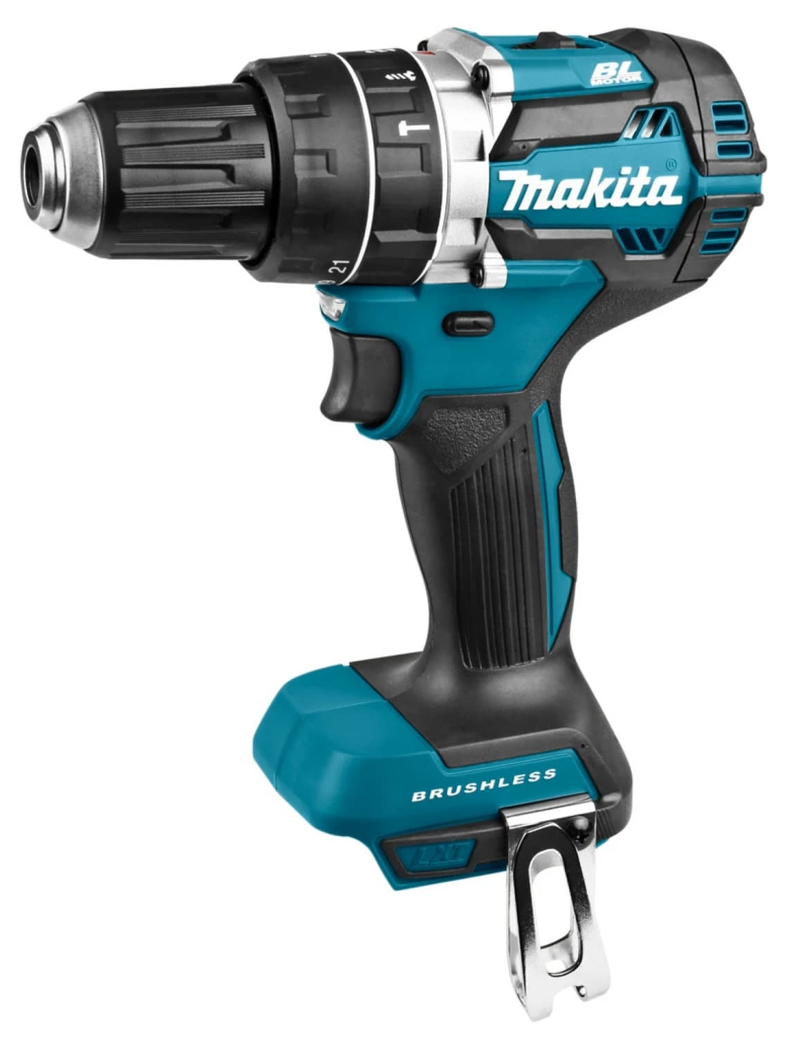 Makita DLX2181TJ 18V Li-Ion Accu Klop-/schroefmachine (DHP484)&Slagschroevendraaier (DTD154) Combiset (2x 5,0Ah Accu) In Mbox - Koolborstelloos thumbnail 2