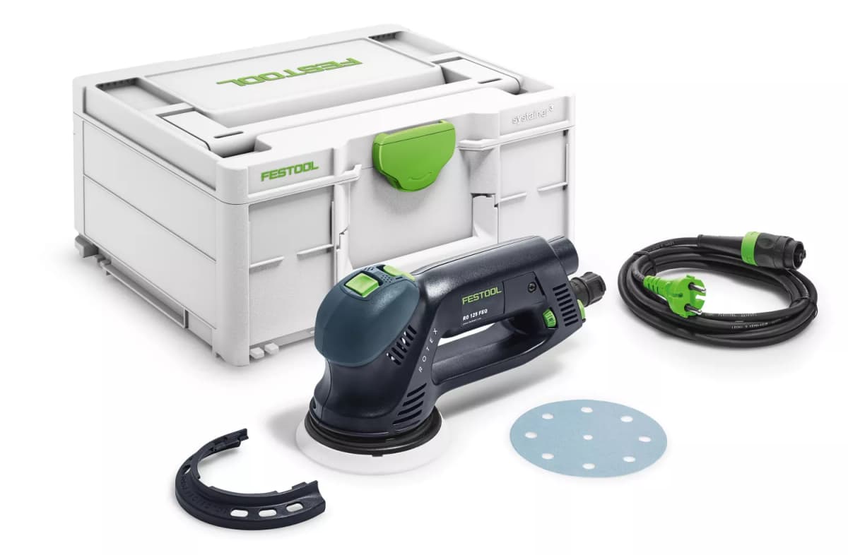 Festool ROTEX RO 125 FEQ-Plus Excenterschuurmachine In Systainer - 500W - 125mm