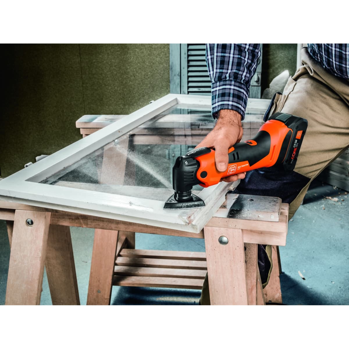 Fein AMM500 Multimaster Plus 18V Li-ion Accu Multitool Body In L-Boxx thumbnail 2