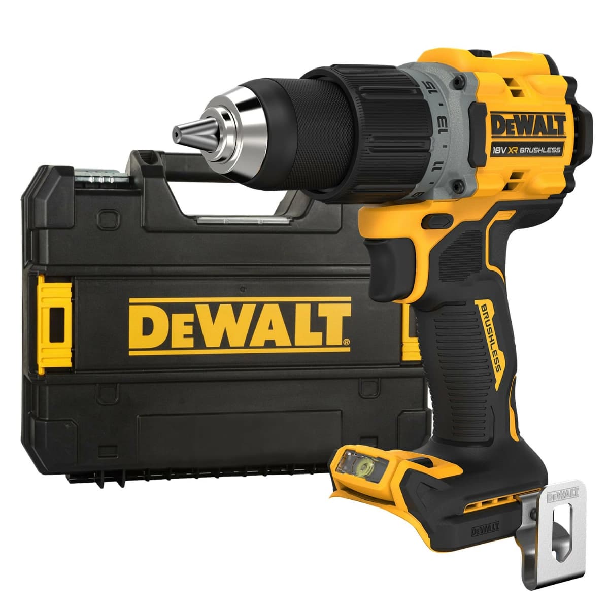 DeWALT DCD800NT-XJ 18V Li-ion XR Accu Klopboor-/schroefmachine Body In TSTAK - Koolborstelloos