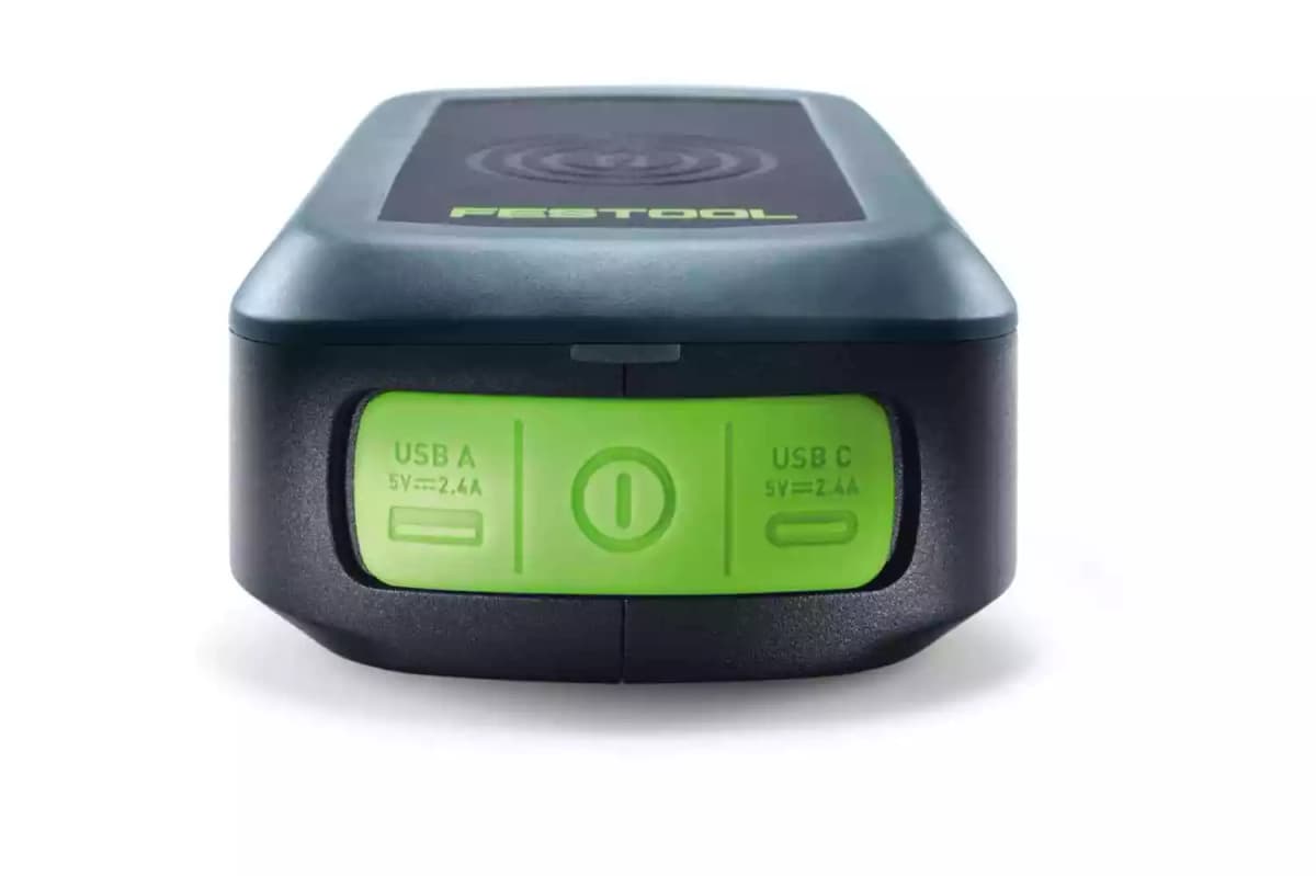 Festool PHC 18 18V Li-Ion Accu USB Adapter - Telefoon Oplader thumbnail 2