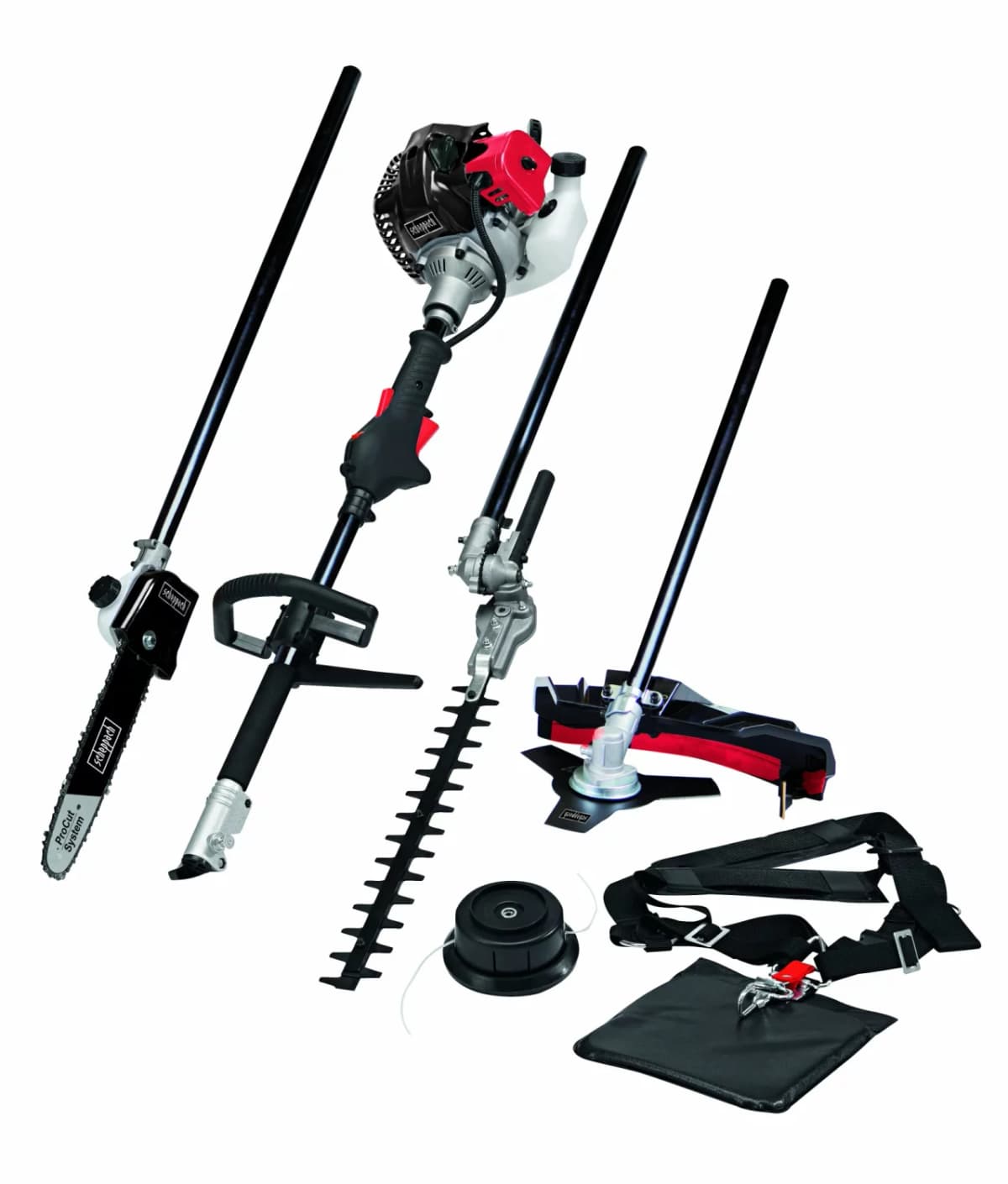 Scheppach MFH5200-4P Multifunctionele Tuinmachine - 1300W - 51,7cc