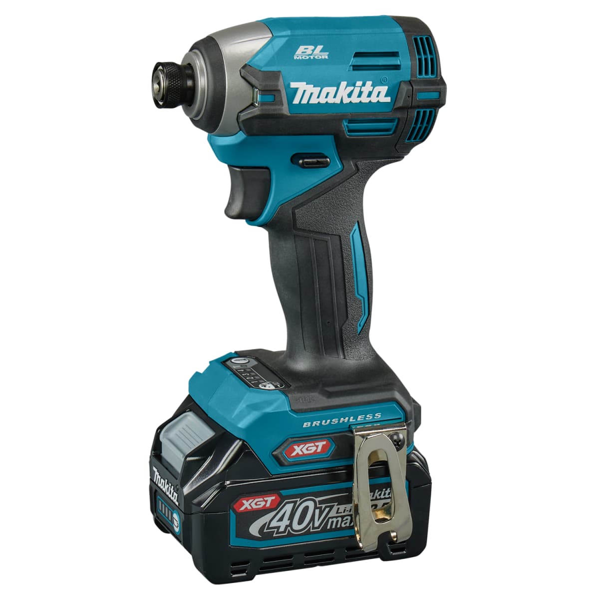 Makita DK0198G201 XGT 40V Max Li-Ion Accu Boor-/schroefmachine (DF002G)&Slagschroevendraaier (TD003G) Combiset (3x 2.5Ah Accu) In Mbox thumbnail 2
