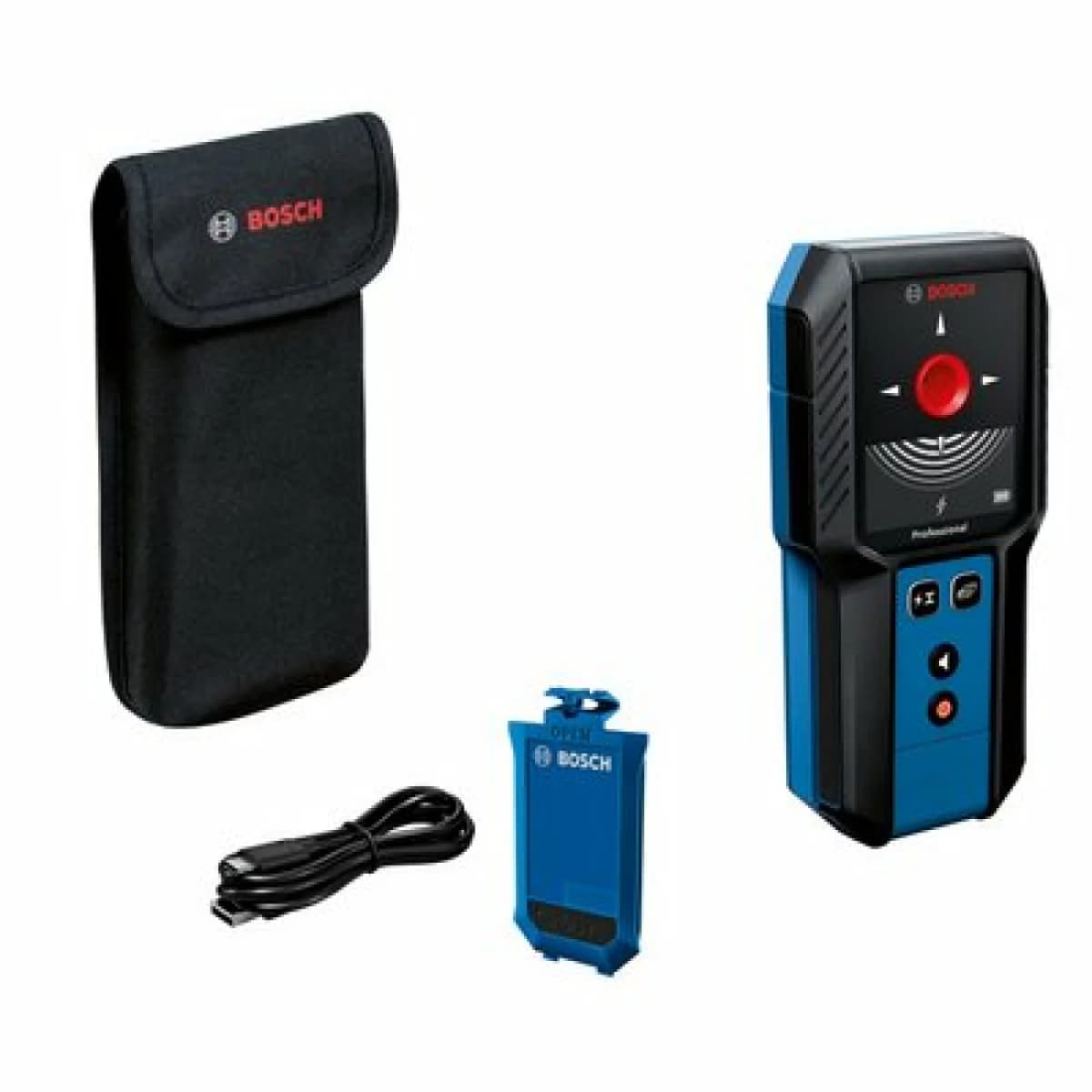 Bosch GMS 120-27 Multidetector/Leidingzoeker (1x 1,0Ah Accu) In Tas - Tot 120mm - IP54