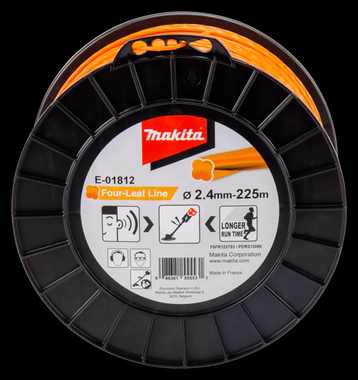 Makita E-01812 Maaidraad - 2,4mmx225m thumbnail 3