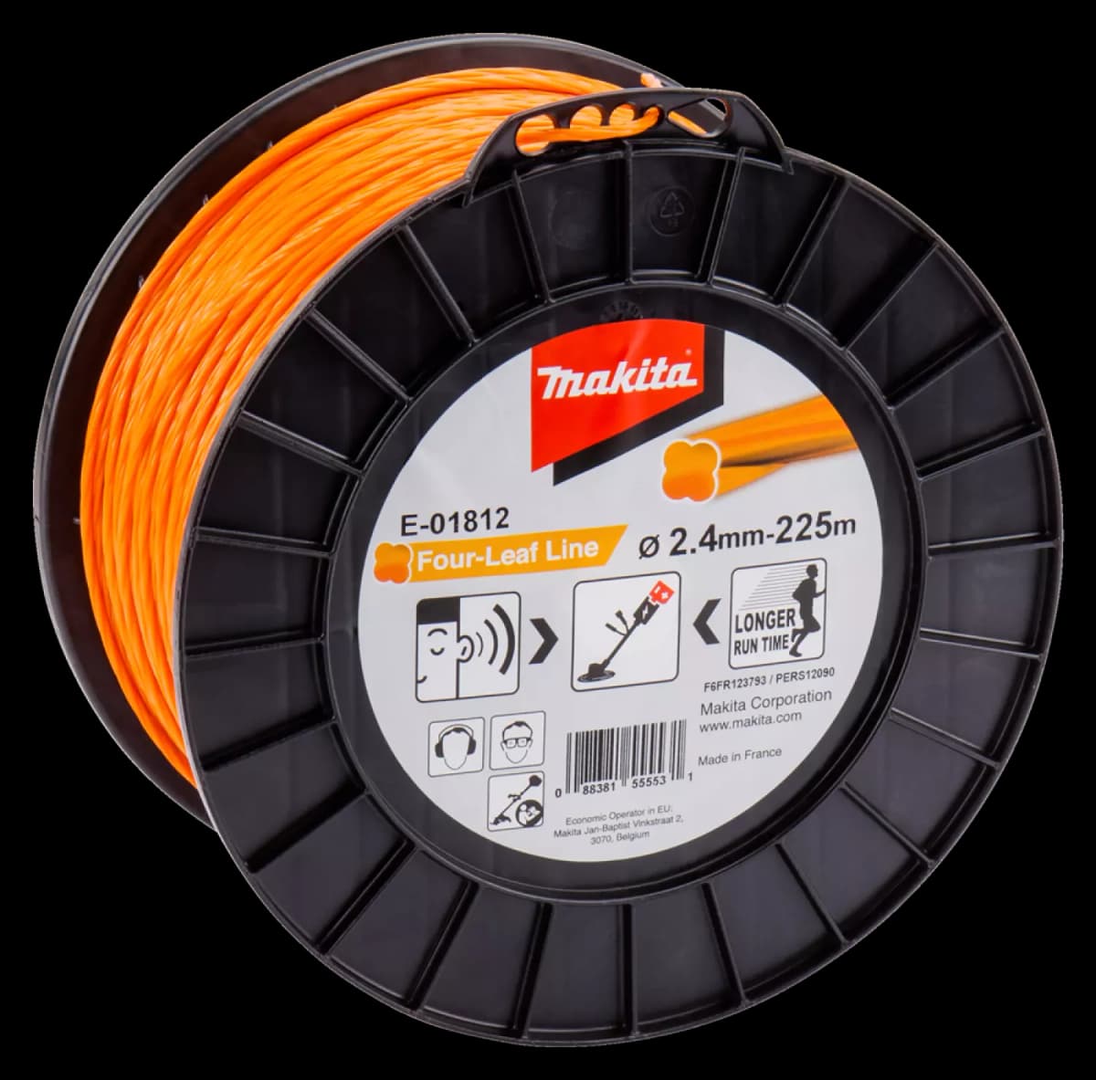 Makita E-01812 Maaidraad - 2,4mmx225m thumbnail 2