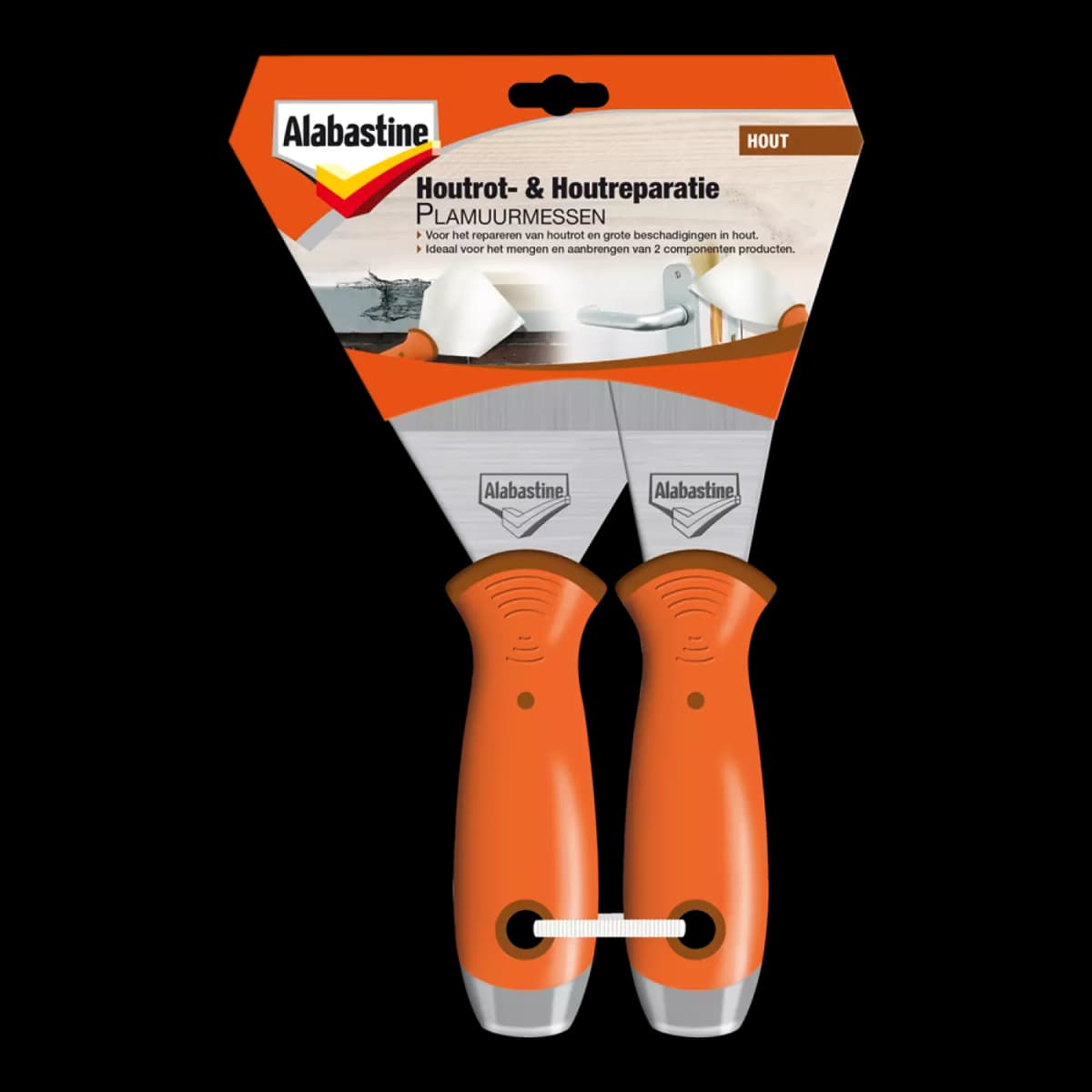 Alabastine Plamuurmes - Houtrot En Houtreparatie (2st)