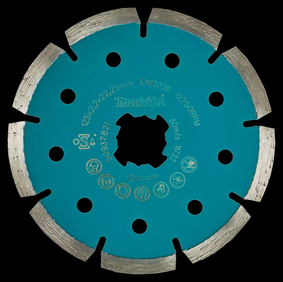 Makita E-02076 X-Lock Diamantschijf - 125x22,23mm thumbnail 4