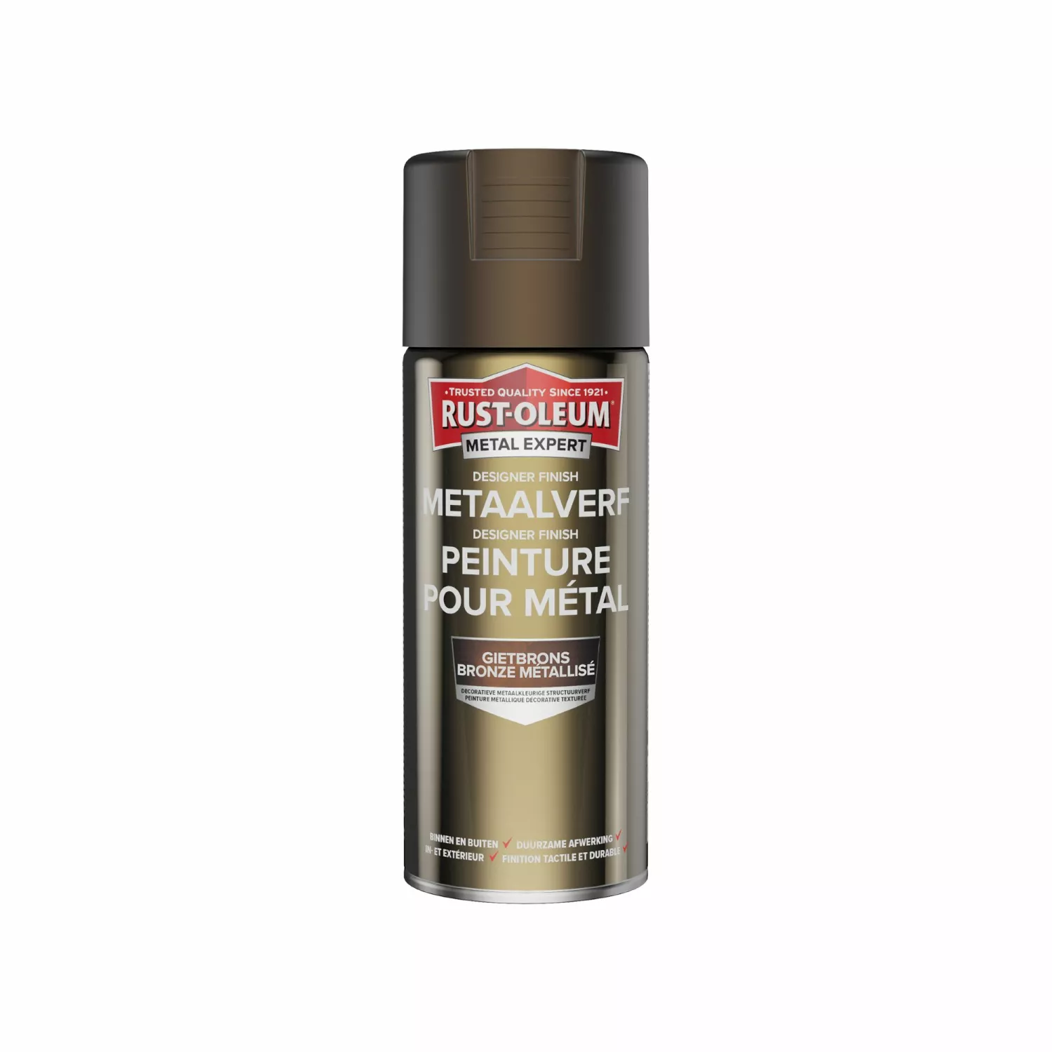 Rust-Oleum Designer Finish - Gietbrons - 400ml