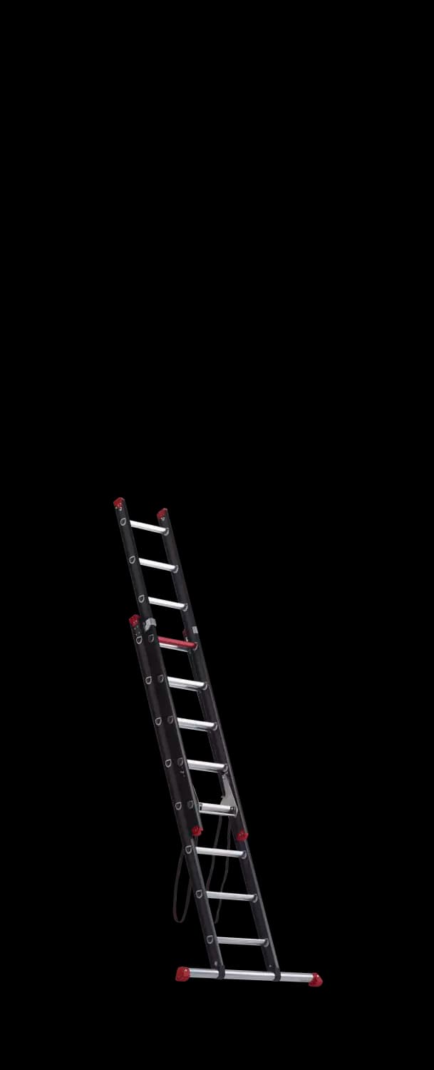 Altrex Mounter ZR 2040 Reformladder - Aluminium - 2 X 8 Sporten - 4,85m - Met Stabiliteitsbalk thumbnail 2