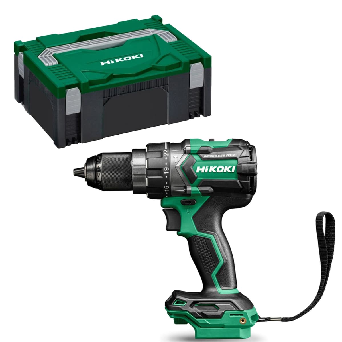 HiKOKI DV18DCW2Z 18V Li-ion Accu Klop-/boorschroefmachine Body In HSC II