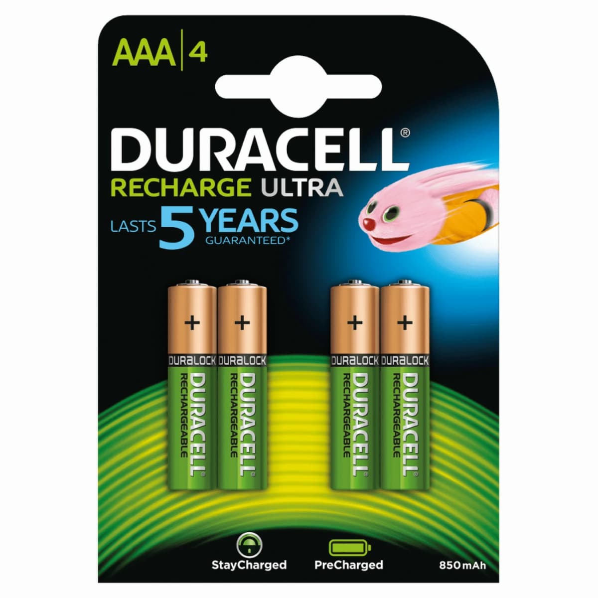 Duracell 3100000631 Oplaadbare Batterij NiMH AAA A4 800mAh