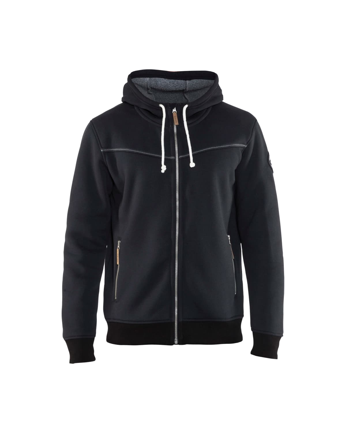 Blåkläder 4933 Hoodie Met Warme Voering - Zwart - M