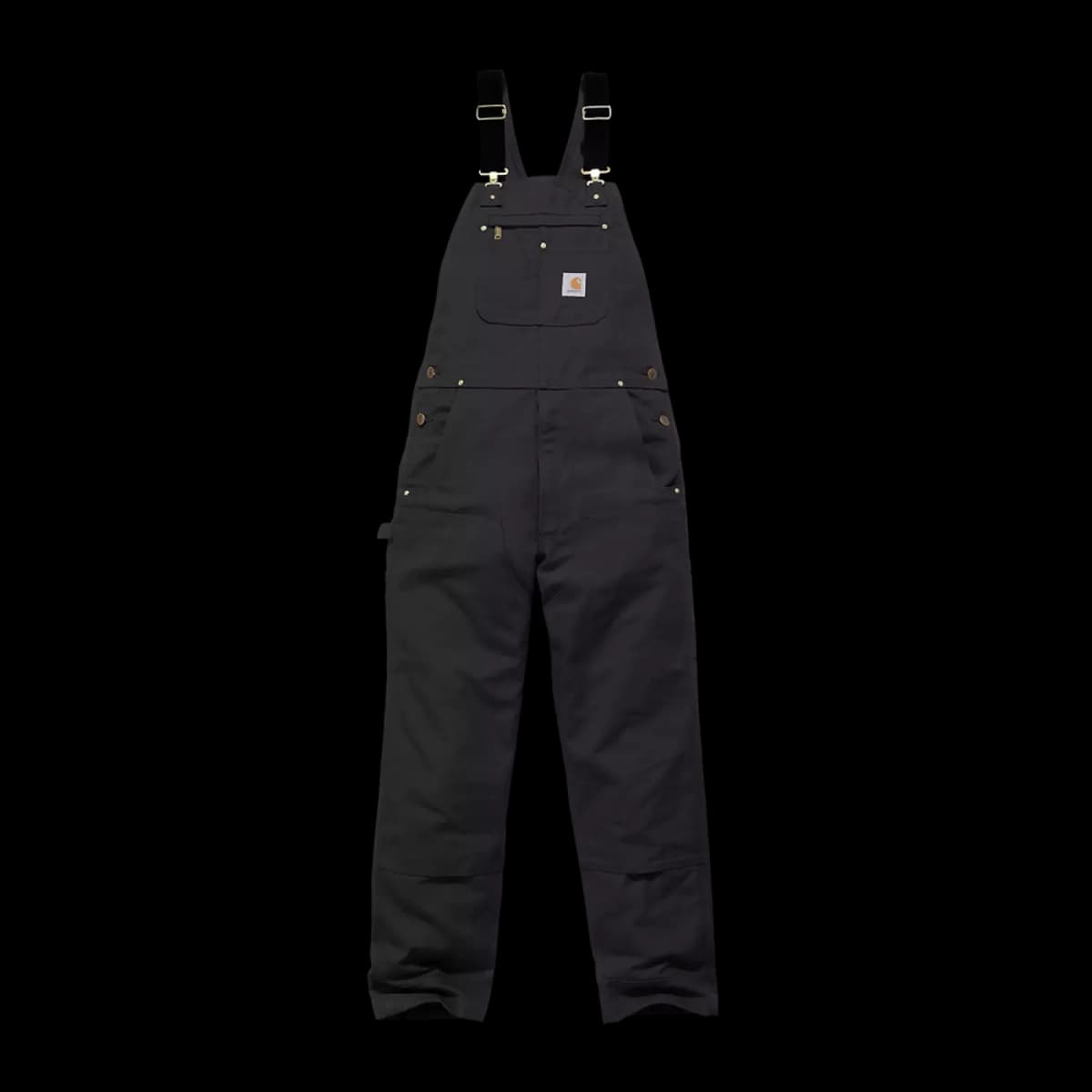 Carhartt Bib Overall Black - W30/L30