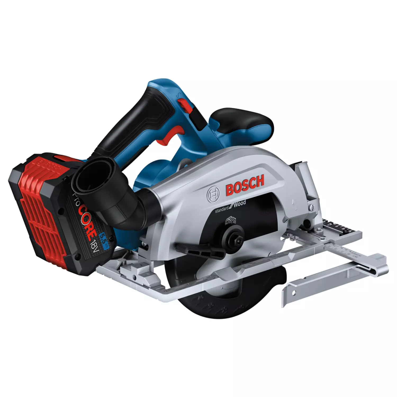 Bosch GKS 18V-57-2 18V Li-ion Accu Cirkelzaag Set (2x 5.5Ah) In L-Boxx - 165mm thumbnail 2