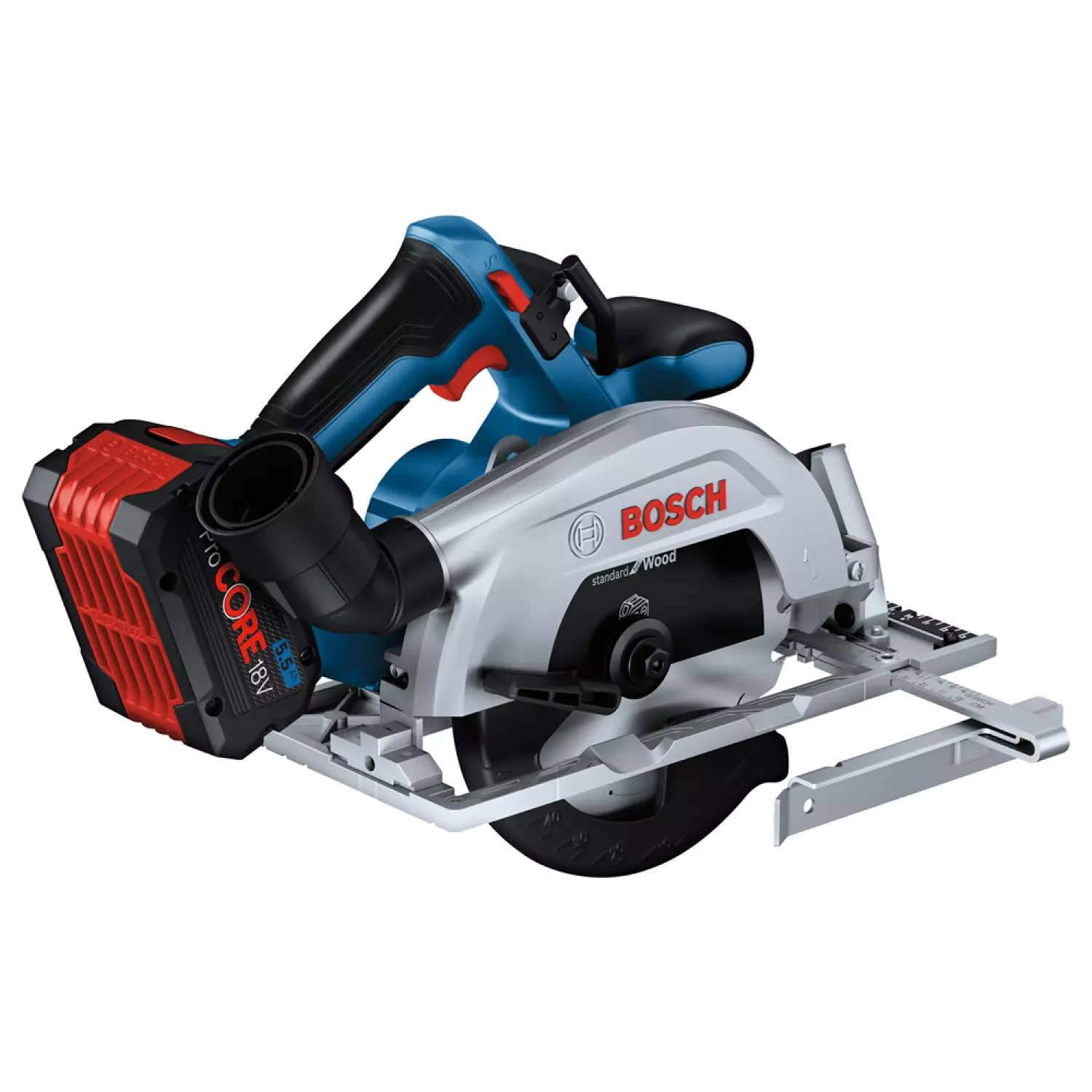 Bosch GKS 18V-57-2 18V Li-ion Accu Cirkelzaag Set (2x 5.5Ah) In L-Boxx - 165mm thumbnail 3