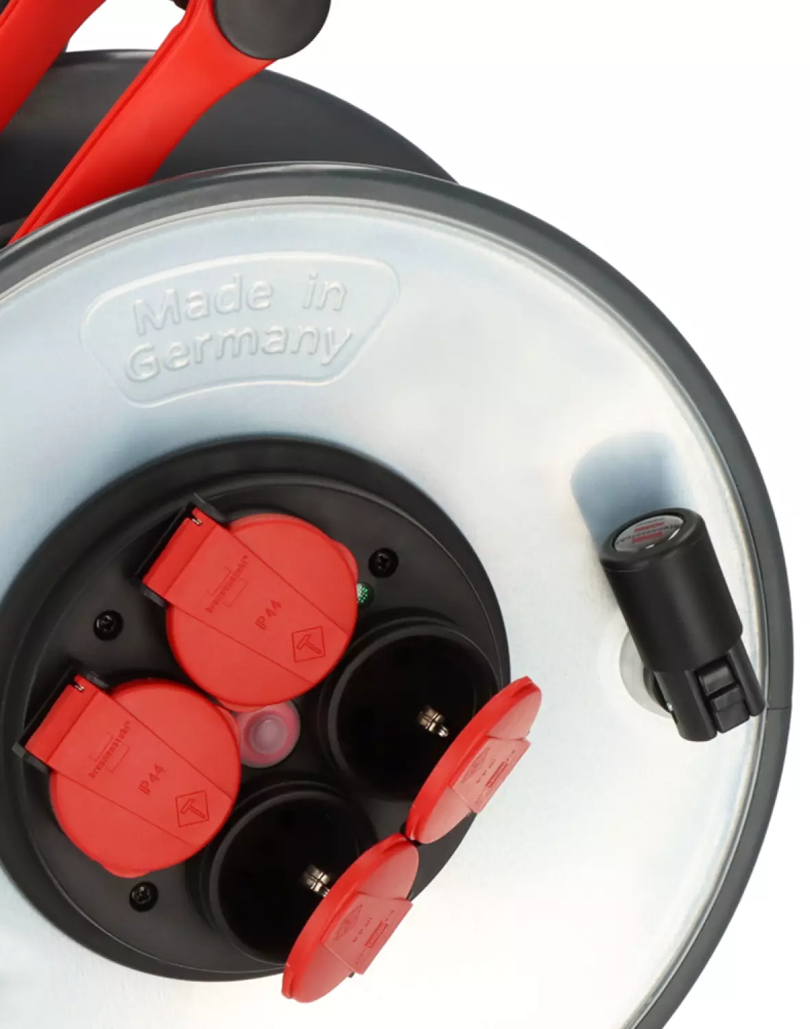 Brennenstuhl Professional SC 2100 SteelCore Kabelhaspel H07RN-F 3G1,5 - IP44 - 25m - Zwart thumbnail 4