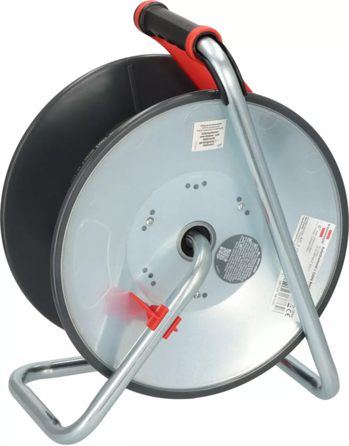 Brennenstuhl Professional SC 2100 SteelCore Kabelhaspel H07RN-F 3G1,5 - IP44 - 25m - Zwart thumbnail 2