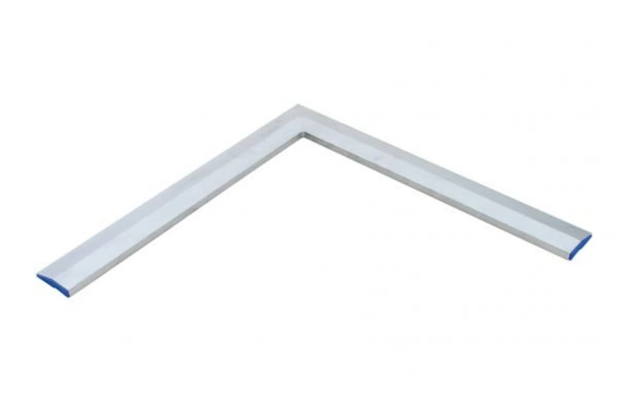 Super Prof 5.016.05 Hoekwandrij - Aluminium - Trapezium