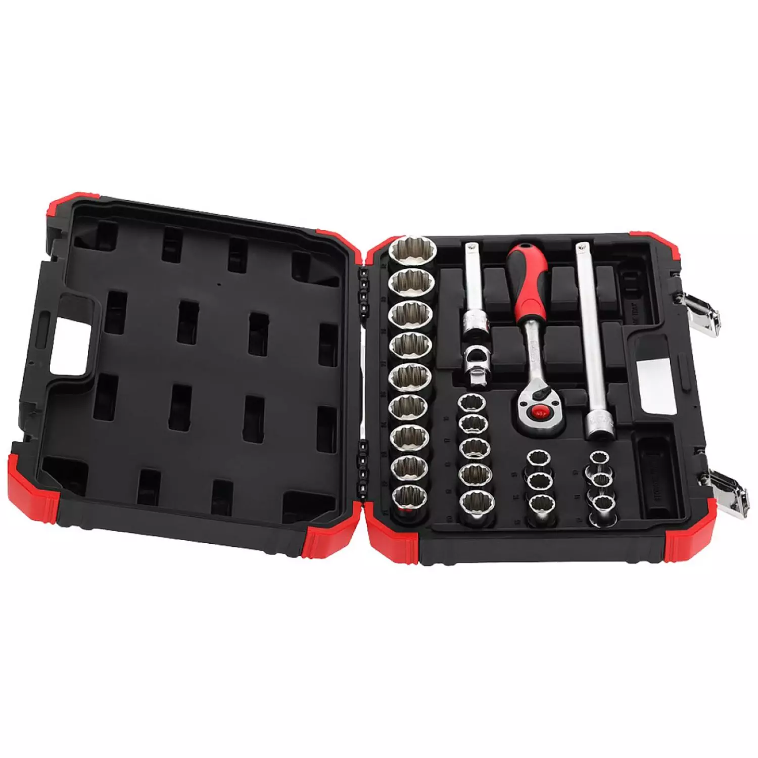 Gedore RED R69013024 24-delige Dopsleutelset - 1/4''En 1/2'' thumbnail 2