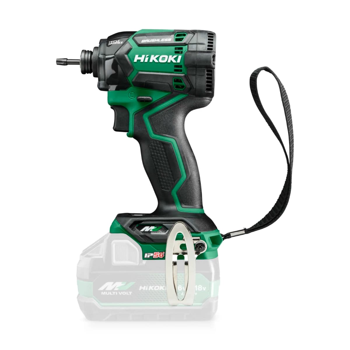 HiKOKI WH36DCW2Z 36V Li-Ion Accu Slagschroevendraaier Body In HSC - 215Nm - Koolborstelloos thumbnail 2