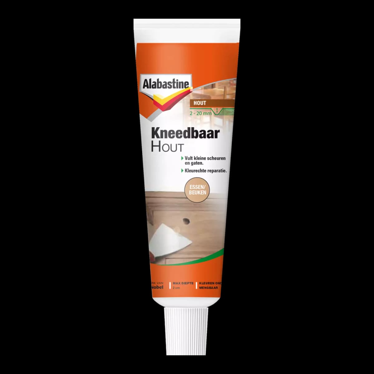 Alabastine Kneedbaar Hout - Pasta - Hout Essen/Beuken - 75g