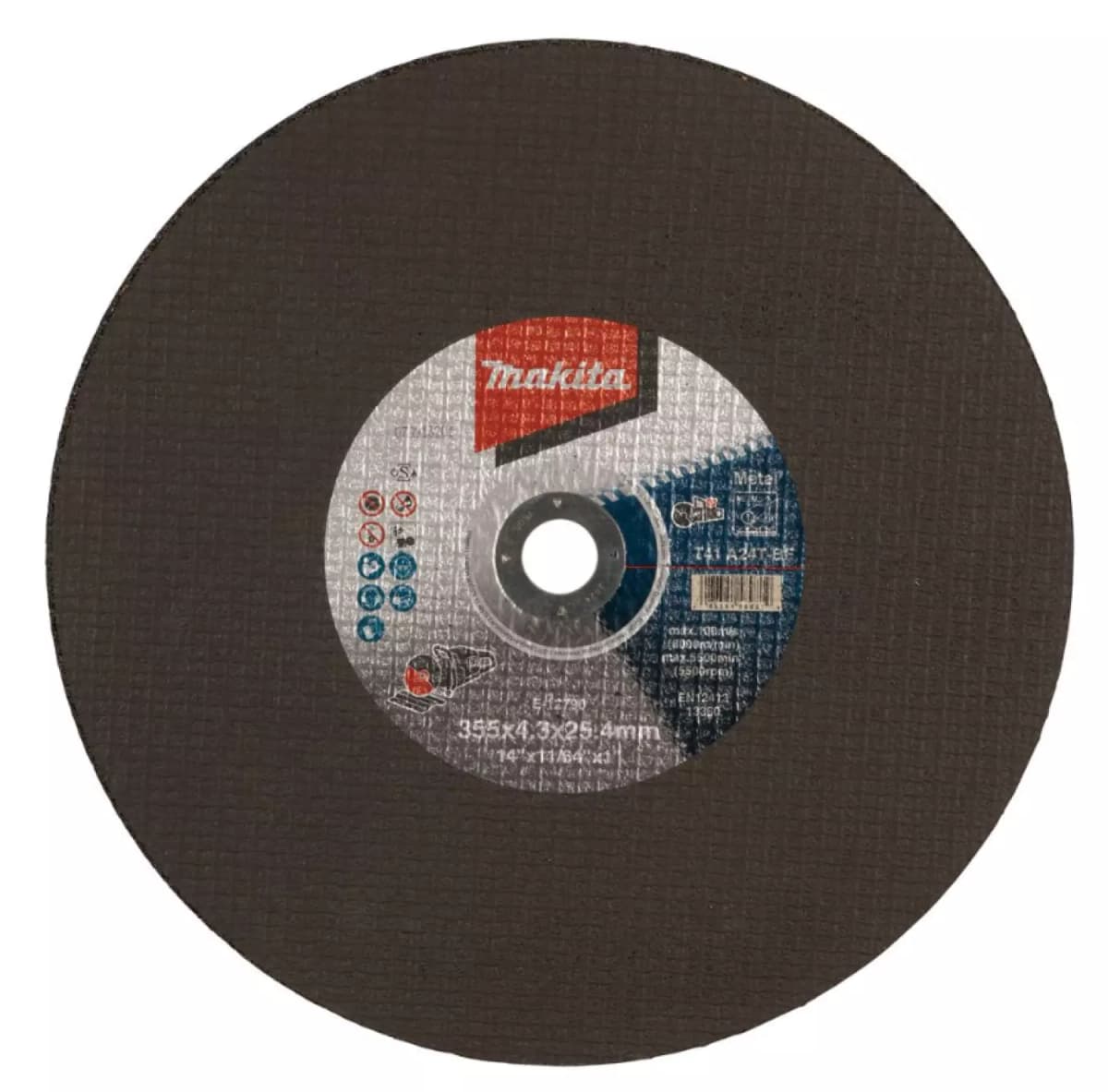 Makita E-12790-5 Doorslijpschijf (5st) - 355x25,4x4,3mm - Metaal